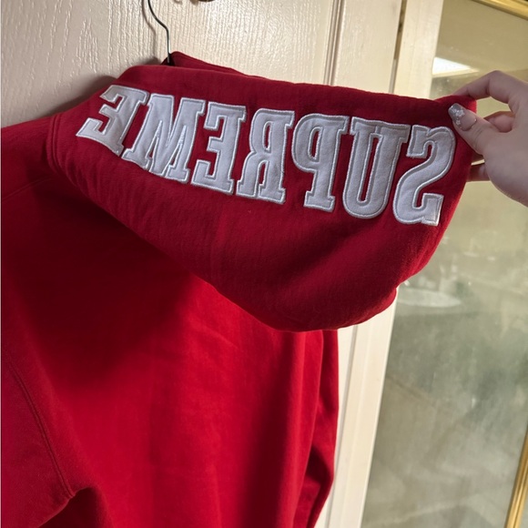 Supreme Red Bomber Jacket - Picture 7 of 9